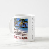 zMQ005 MARTINIQUE, LES SALINESビーチ, コーヒーマグカップ (正面左)