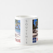 zMQ005 MARTINIQUE, LES SALINESビーチ, コーヒーマグカップ (中央)