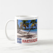zMQ005 MARTINIQUE, LES SALINESビーチ, コーヒーマグカップ (左)