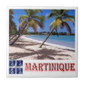 zMQ005 MARTINIQUE, LES SALINESビーチ, タイル (正面)