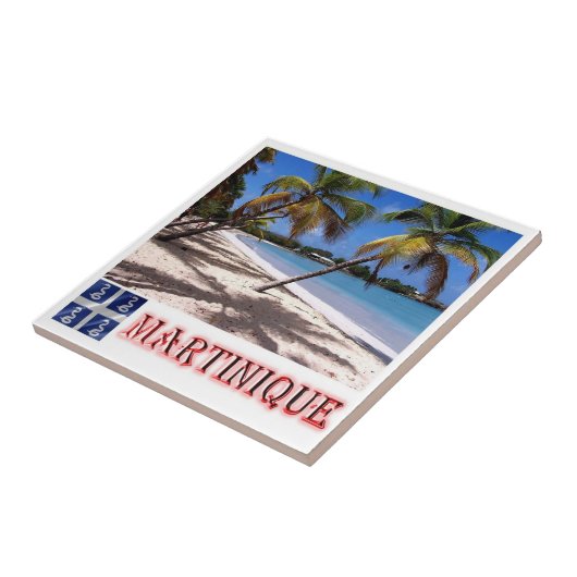 zMQ005 MARTINIQUE, LES SALINESビーチ, タイル (側面)