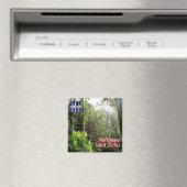 zMQ008 SAINT DENIS，熱帯雨林，マルティニケ，冷蔵庫 マグネット (インサイチュ (食洗機))