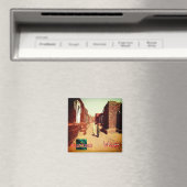 zMR011 OUALATA，モーリタニア，アフリカ，冷蔵庫 マグネット (インサイチュ (食洗機))