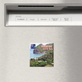 zMS005 MONTSERRAT, Little Bay，アメリカ，冷蔵庫 マグネット (インサイチュ (食洗機))