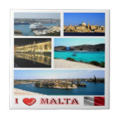 zMT007 MALTA "I Love", タイル (正面)