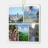 zMU022ポートルイス,モザイク,アフリカ, セラミックオーナメント (左)