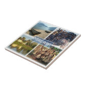 zMW010 MALAWI,モザイク,アフリカ, タイル (側面)