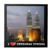 zMY010 i love PETRONAS TOWER, Kuala Lumpur, タイル (正面)