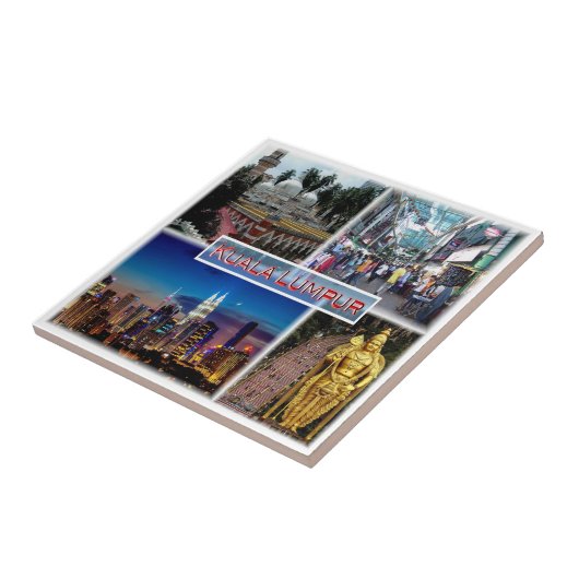 zMY014ペタリン通りクアラルンプールジャメクモスク， タイル (側面)