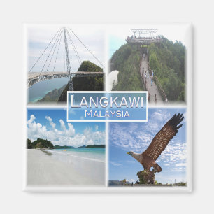 zMY015 Kedahビーチ、LANGKAWI、マレーシア、冷蔵庫等 マグネット