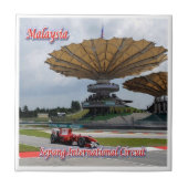 zMY017 SEPANGサーキット国際的、マレーシア、 タイル (正面)