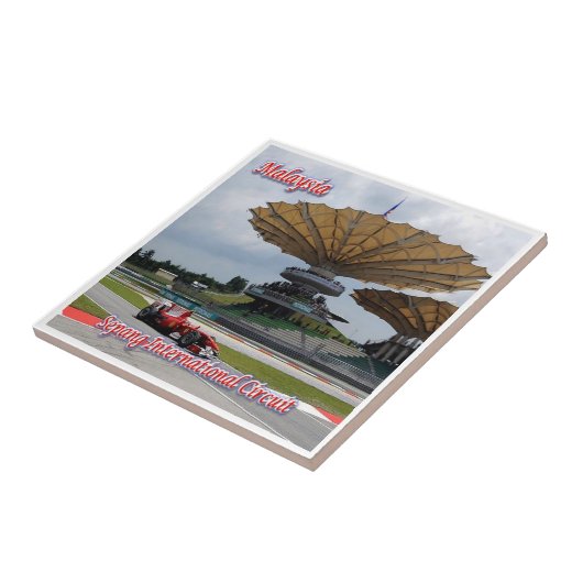 zMY017 SEPANGサーキット国際的、マレーシア、 タイル (側面)