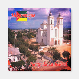 zMZ010 MOZAMBIQUE,ナムプラ大聖堂,冷蔵庫 マグネット