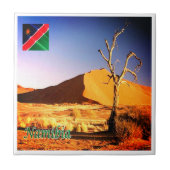 zNA004 NAMIBIA砂漠,アフリカ, タイル (正面)