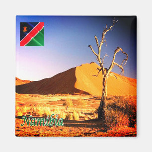 zNA004 NAMIBIA砂漠,アフリカ,冷蔵庫 マグネット