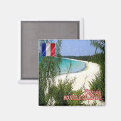 zNC007 OUVEA，ニューカレドニア，オセアニア，冷蔵庫 マグネット (正面/裏面)