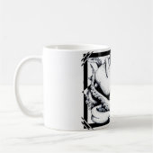 ZNDCのスタジオのタコのマグ コーヒーマグカップ (左)