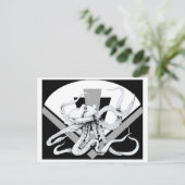 ZNDCスタジオのタコ塔はがき ポストカード (スタンド正面)