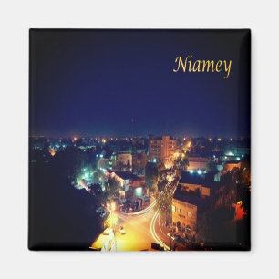 zNE003 NIAMEY by Niger,アフリカ,冷蔵庫 マグネット