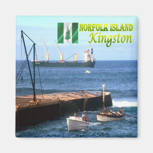 zNF004 KINGSTON, NORFOLK ISLAND,オセアニア,冷蔵庫 マグネット
