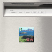 zNF009 PHILIP ISLAND，ノーフォーク，オセアニア，冷蔵庫 マグネット (インサイチュ (食洗機))