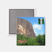 zNG010ナイジェリア、ズマロック、アフリカ、フィジー マグネット (正面/裏面)