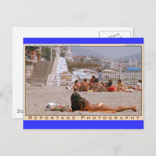 ZNICEGoldBikini ポストカード (正面/裏面)