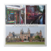 zNL003 AMSTERDAM、オランダオランダ、 タイル (正面)