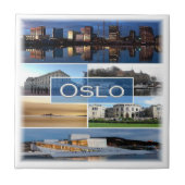 zNO006 OSLO，ノルウェー，ヨーロッパ， タイル (正面)