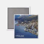 zNO012 MOLDE，ノルウェー，ヨーロッパ，冷蔵庫 マグネット (正面/裏面)