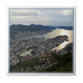 zNO018 ベルゲン パノラマ, ノルウェー, ヨーロッパ, タイル (正面)