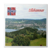 zNO028 LILLEHAMMER,ノルウェー,ヨーロッパ, タイル (正面)