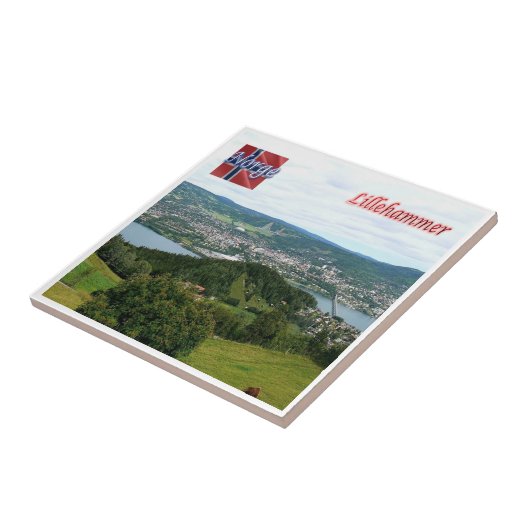 zNO028 LILLEHAMMER,ノルウェー,ヨーロッパ, タイル (側面)