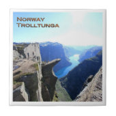 zNO032 TROLLTUNGAパノラマ、ノルウェー, タイル (正面)