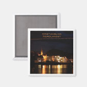 zNO034 KRISTANSUND NORDLANDET，ノルウェー，冷蔵庫 マグネット (正面/裏面)