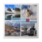 zNO041 SVALBARD，ノルウェー，ヨーロッパ， タイル (正面)