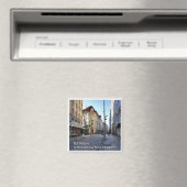 zNO103 BERGEN Strandgaten,ノルウェー,冷蔵庫 マグネット (インサイチュ (食洗機))