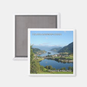 zNO114 HARDANGERFJORD NORHEIMSUND，ノルウェー，冷蔵庫 マグネット (正面/裏面)