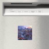 zNO140 HENNINGSVAER, Lofoten，ノルウェー，冷蔵庫 マグネット (インサイチュ (食洗機))