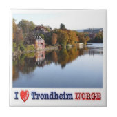 zNO148 TRONDHEIM "I Love",ノルウェー, タイル (正面)