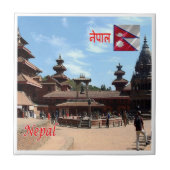 zNP010パタンテンプル,ネパール,アジア, タイル (正面)