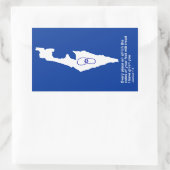 Zo Artzeinu – 上修亜1:3 長方形シール (バッグ)