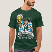 Zo veel bier, Zo weinig tijd! Tシャツ (正面)