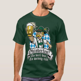 Zo veel bier, Zo weinig tijd! Tシャツ