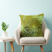 Zoanthidか黄色いポリプの珊瑚の枕 クッション (椅子)