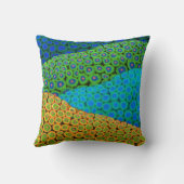 Zoanthidの柔らかい珊瑚の芸術の枕 クッション (裏面)