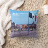 Zocalo、メキシコシティ、メキシコ クッション (ブランケット)