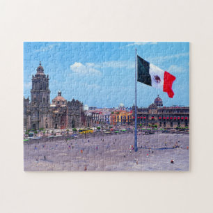 Zocalo、メキシコシティ、メキシコ ジグソーパズル