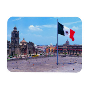 Zocalo、メキシコシティ、メキシコ マグネット