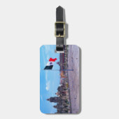 Zocalo、メキシコシティ、メキシコ ラゲッジタグ (正面縦)